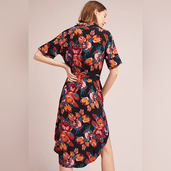 Anthropologie Maeve Shirt Dress size Large - Picture 3 of 4